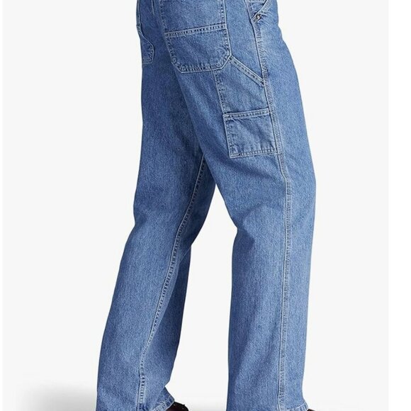 NWT Lee Men's Loose Fit Straight Leg Carpenter Jean, retro stone, 40Wx34L - Picture 3 of 4